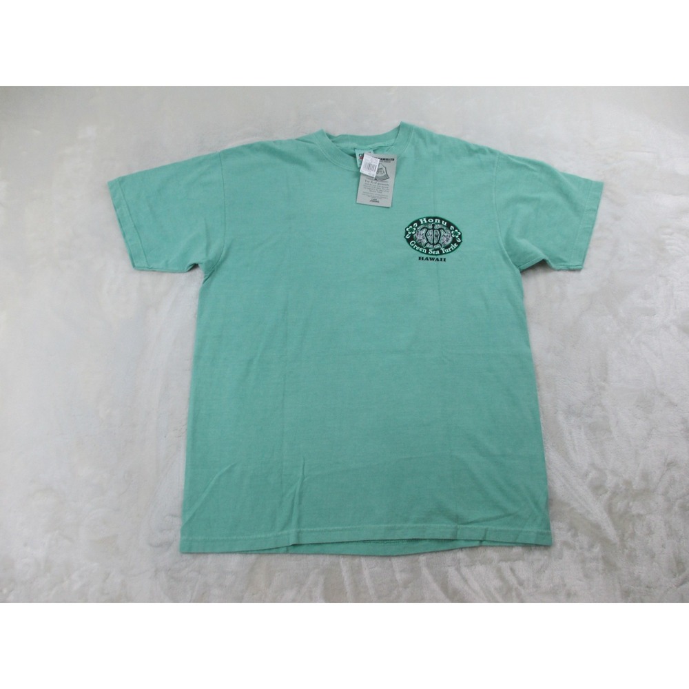NEW VINTAGE Honu Green Sea Turtle Shirt Mens Extra Large Green Hawaii*